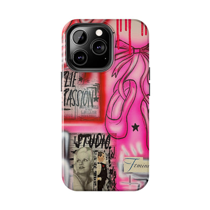 "plié passion” airbrush iPhone case