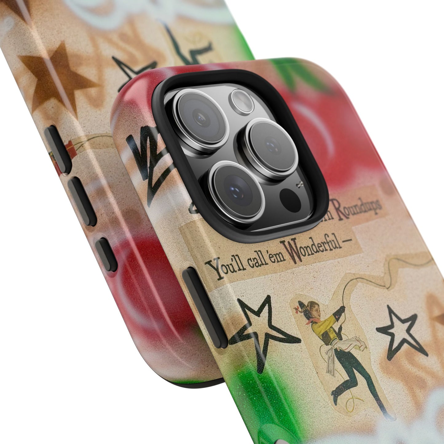 "the rodeo" airbrush iPhone case