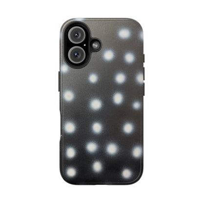 "coconut noir polka dot" airbrush iPhone case