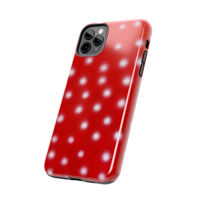 "cherry crush polka dot" airbrush iPhone case