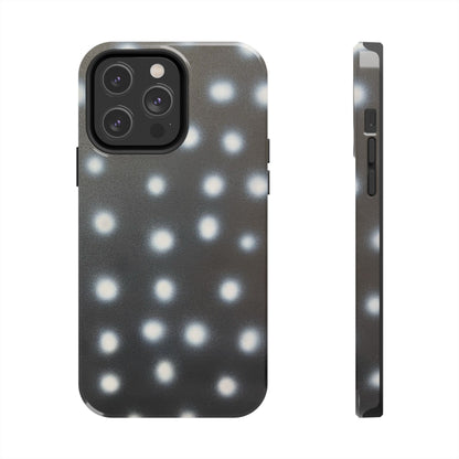 "coconut noir polka dot" airbrush iPhone case