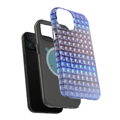 MagSafe "blue studs" airbrush iPhone case