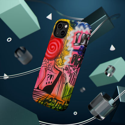 MagSafe „Lost in Paradise“ Airbrush-iPhone-Hülle
