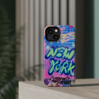 magsafe "spending $$ is my talent" airbrush iPhone case