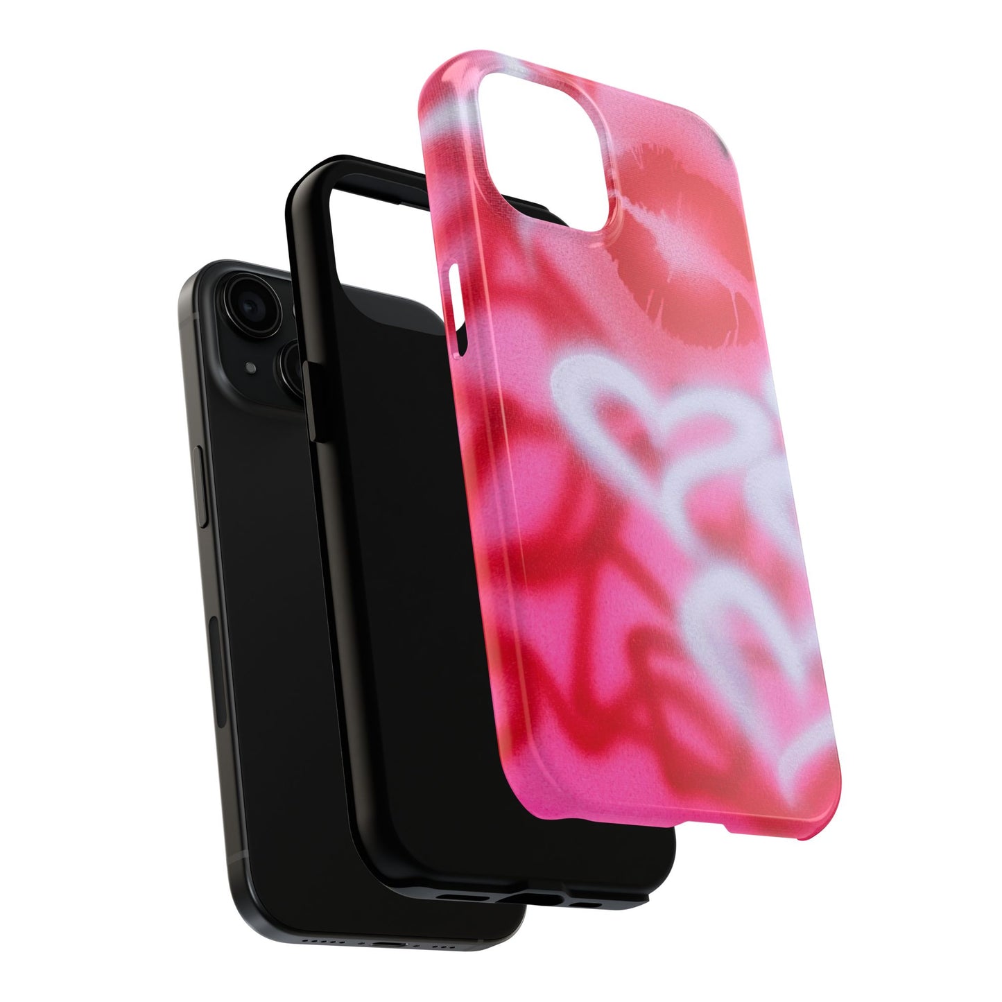"romantic rush" airbrush iPhone case