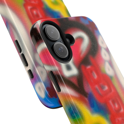 "lock it in, lover" airbrush iPhone case