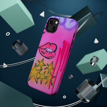 MagSafe "star drip" airbrush iPhone case