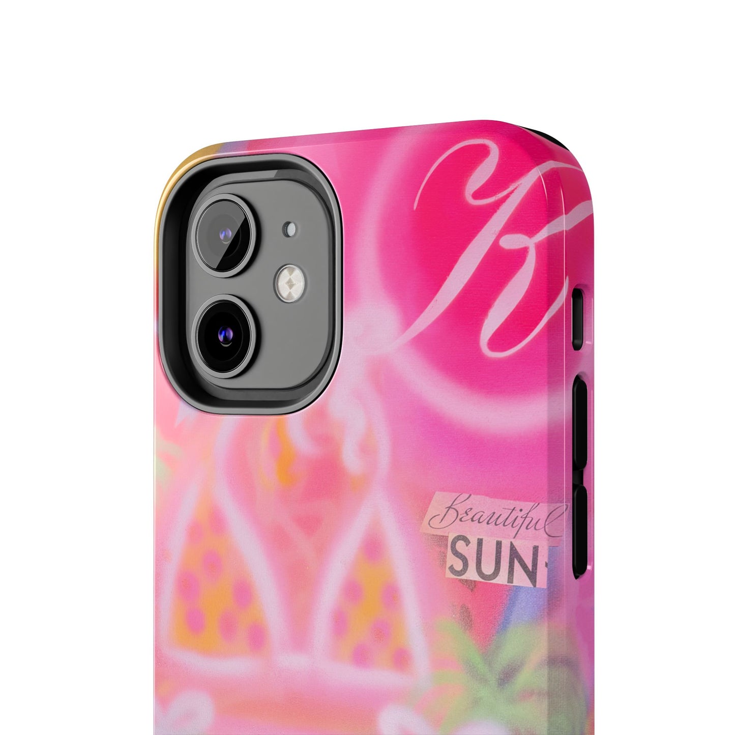 "santa monica strawberry" airbrush iPhone case