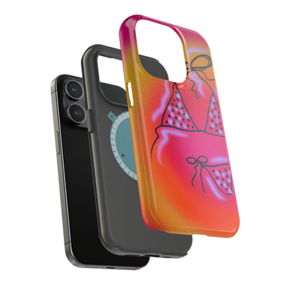 MagSafe "glitter bikini" airbrush iPhone case