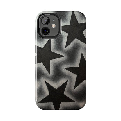 "chrome stars" airbrush iPhone case