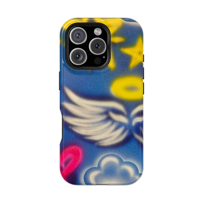 MagSafe "celestial halo" airbrush iPhone case