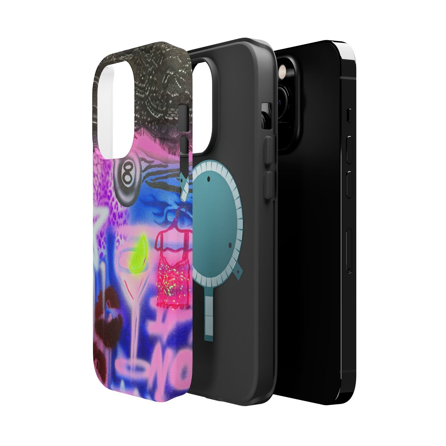 MagSafe "dream life" airbrush iPhone case