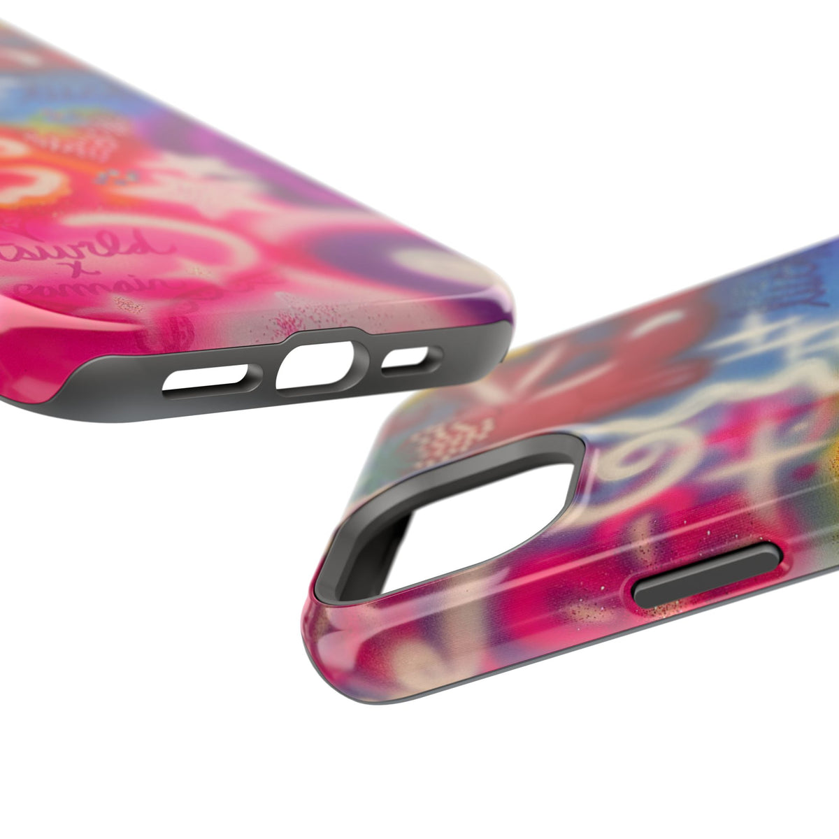 MagSafe „luck & luv“ Airbrush iPhone-Hülle