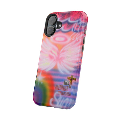 MagSafe "summer bliss" airbrush iPhone case