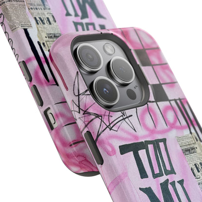 MagSafe "too much motion" airbrush iPhone case