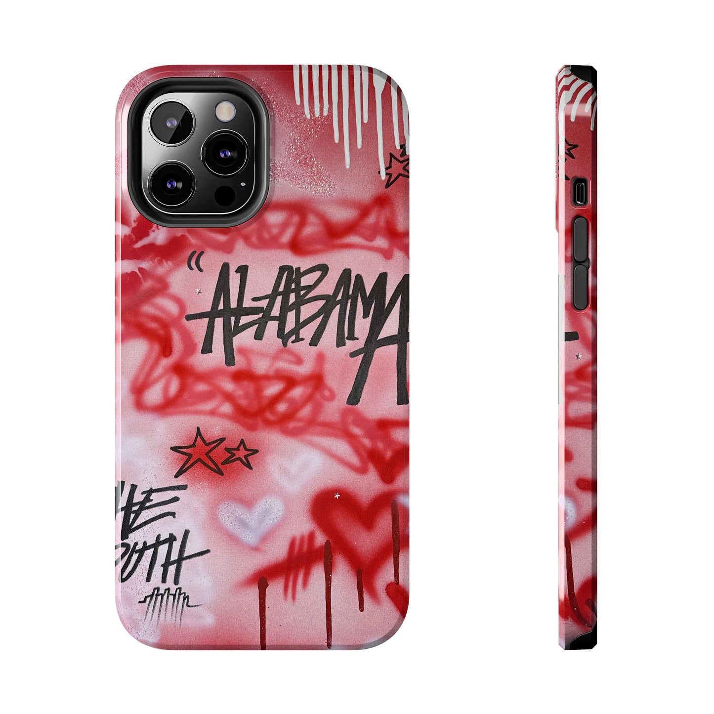 "alabama" airbrush iPhone case