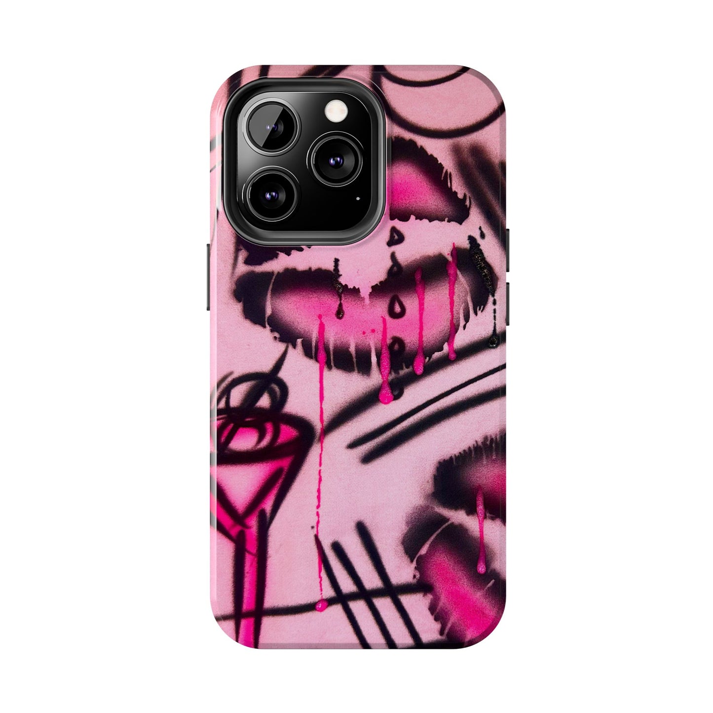 "glossy pout" airbrush iPhone case