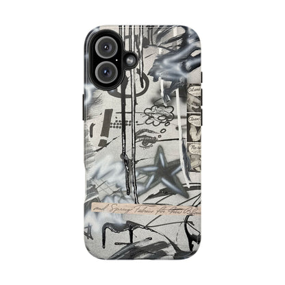 "monochrome mood" airbrush iPhone case