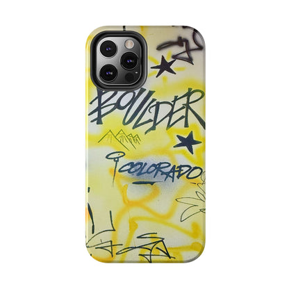 "boulder" airbrush iPhone case