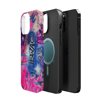 MagSafe "$wag" airbrush iPhone case