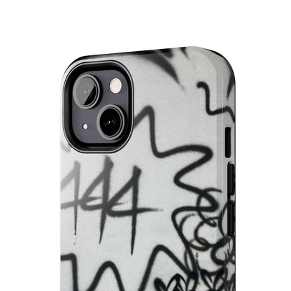 "444” airbrush iPhone case