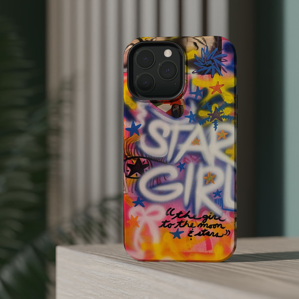 MagSafe "STARGIRL" airbrush iPhone case