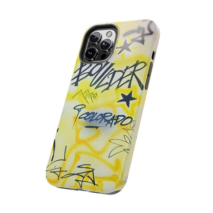 "boulder" airbrush iPhone case