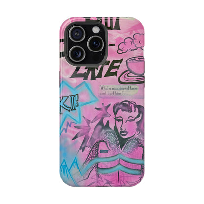MagSafe "avant le ski" airbrush iPhone case