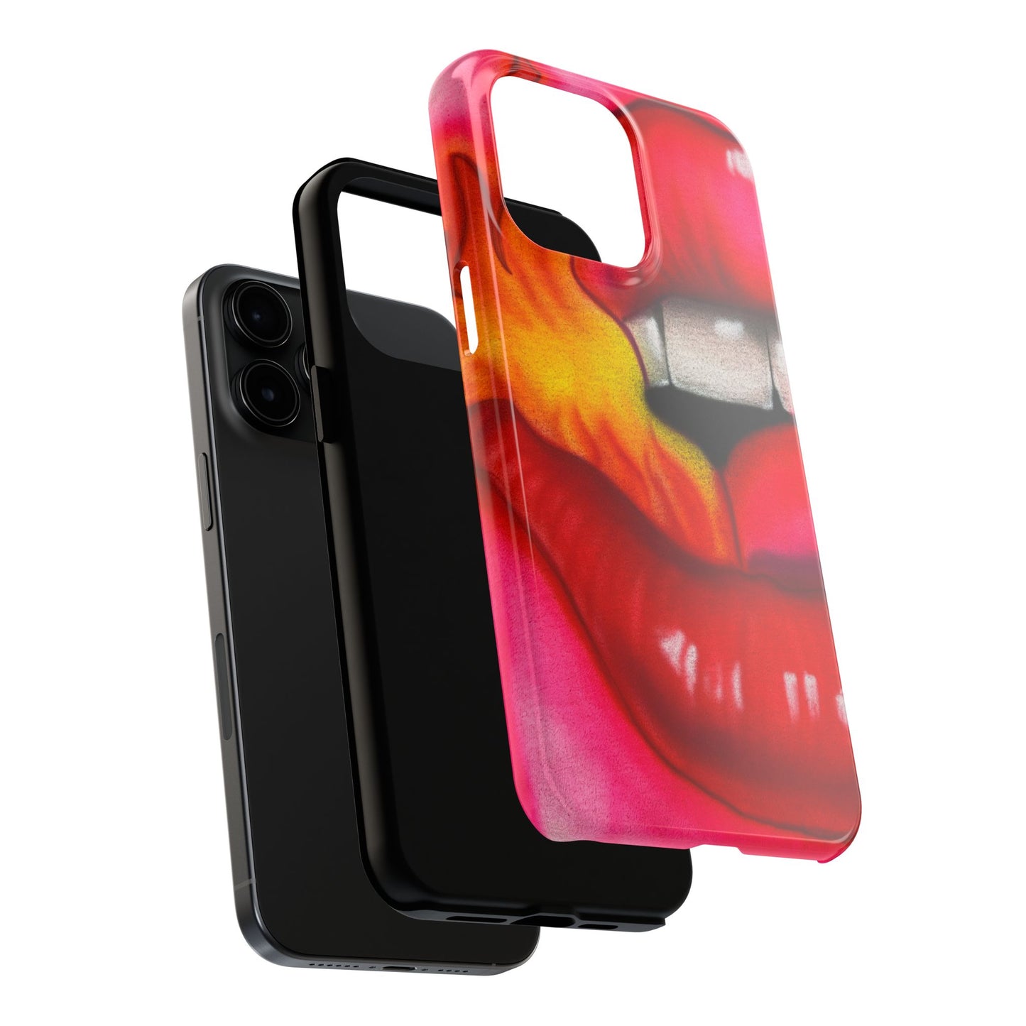 "flaming lips pt. 2" airbrush iPhone case