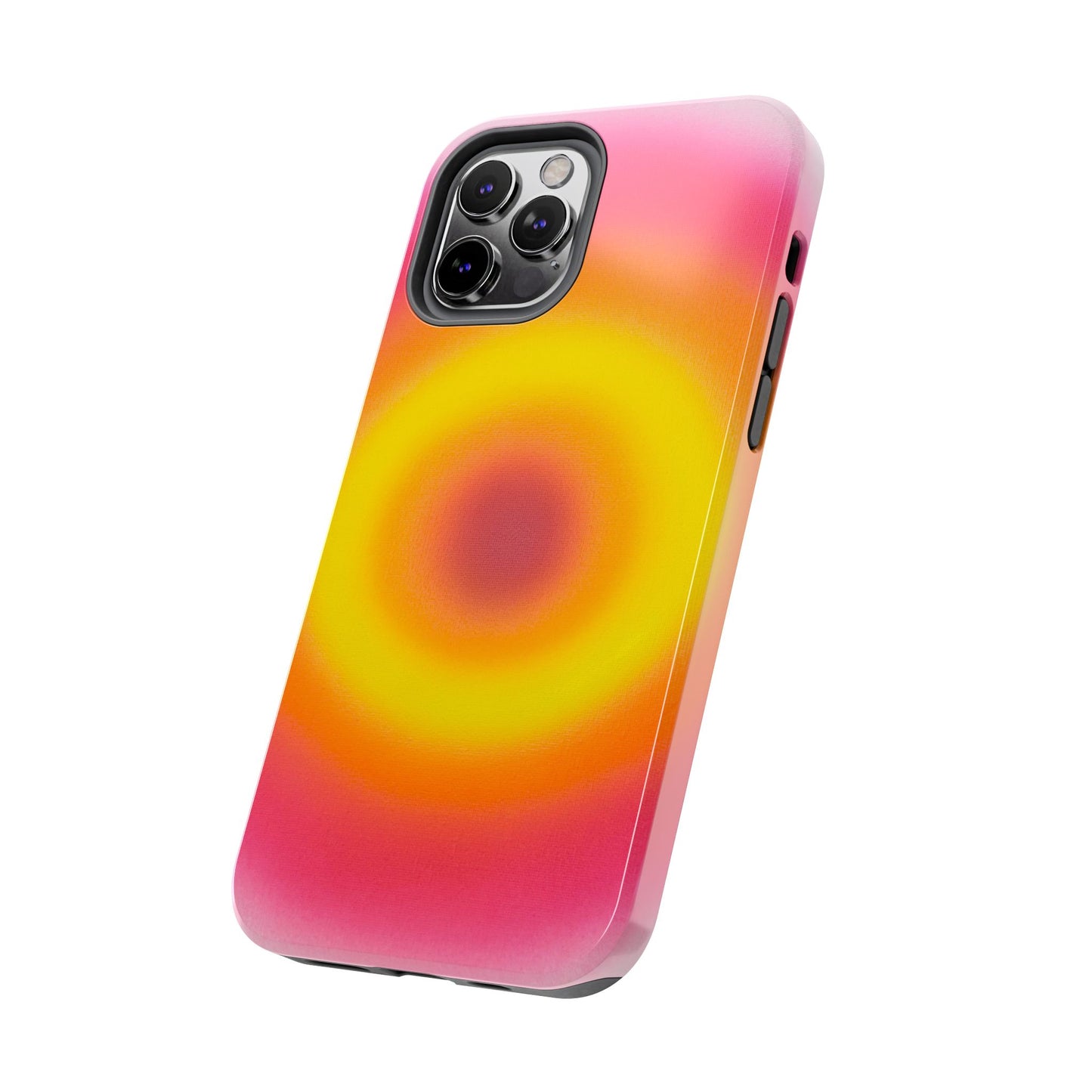 "pink lemonade aura" airbrush iPhone case