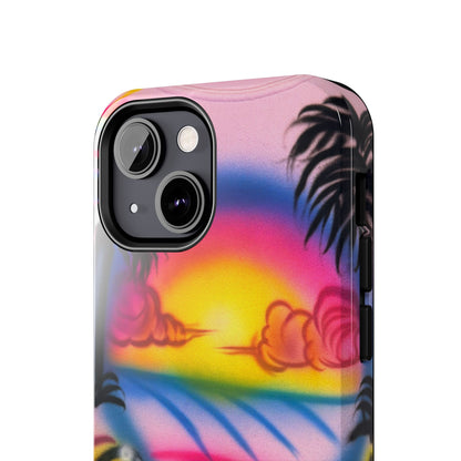 "sunkissed" airbrush iPhone case