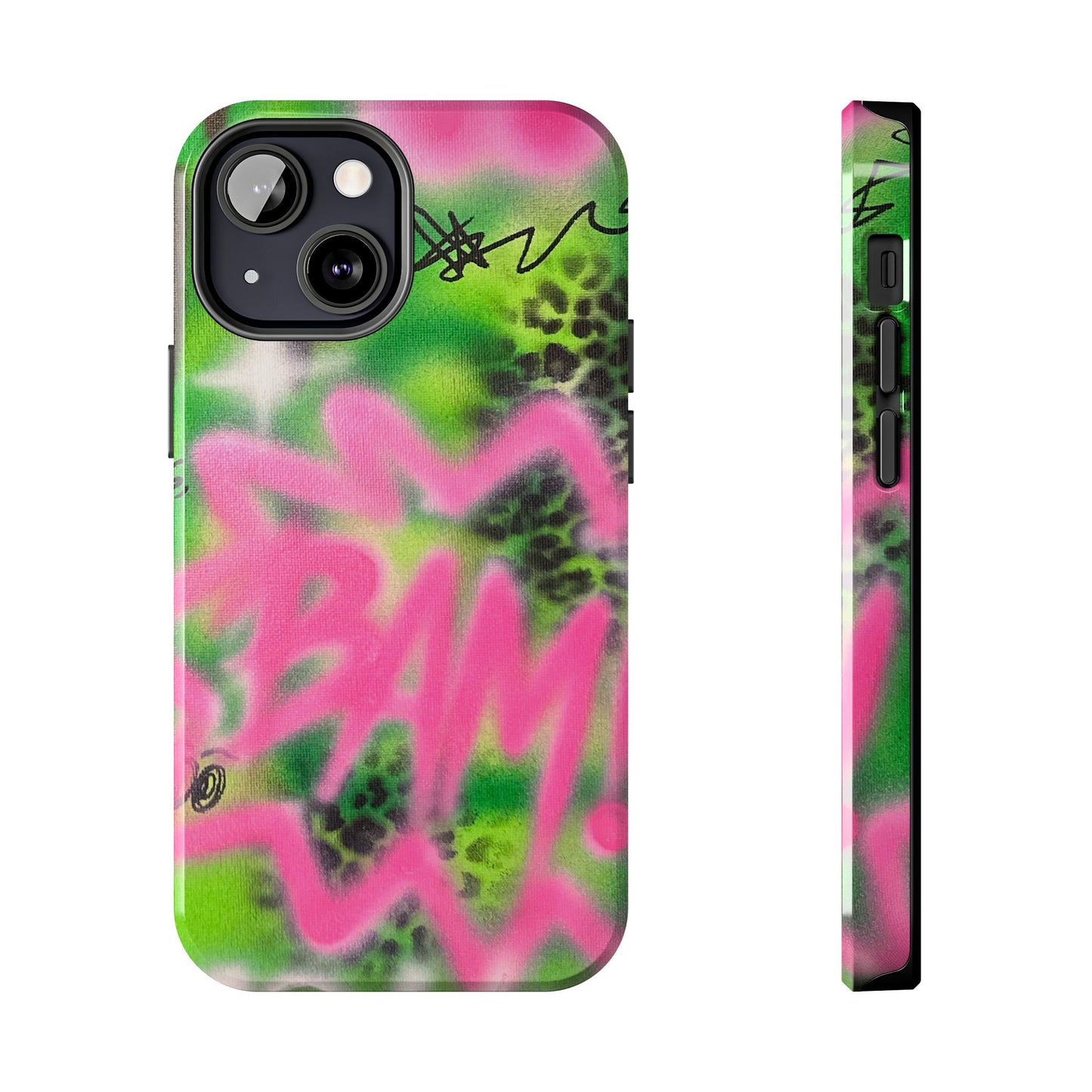 "BAM! pt. 2" airbrush iPhone case