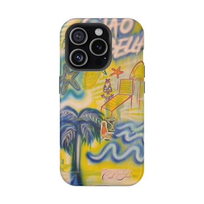 MagSafe "ciao bella" airbrush iPhone case