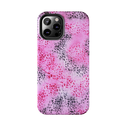 "pink cheetah pt. 2" airbrush iPhone case