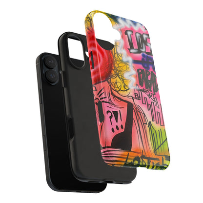 "lost in paradise" airbrush iPhone case