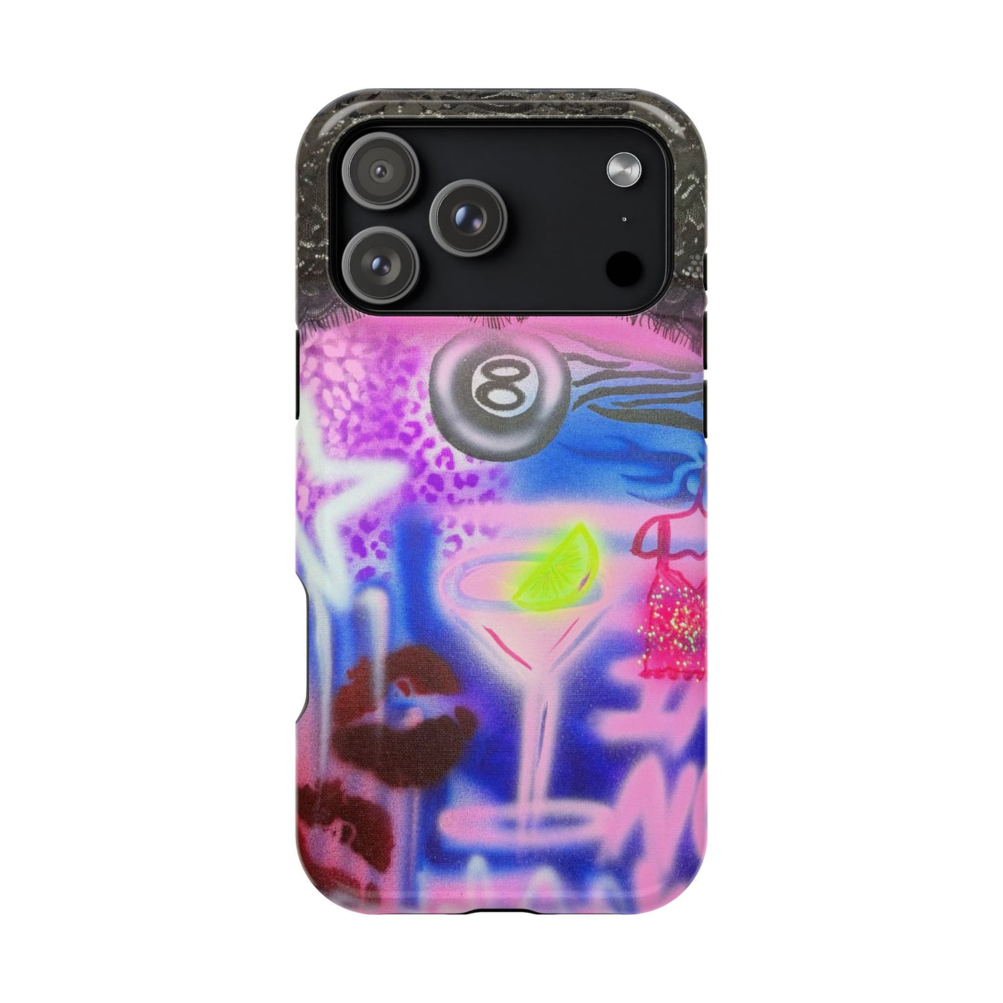 MagSafe "dream life" airbrush iPhone case