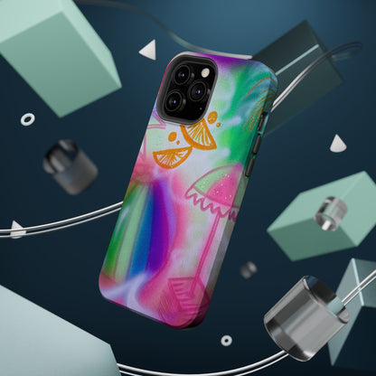 MagSafe "on the beach" airbrush iPhone case