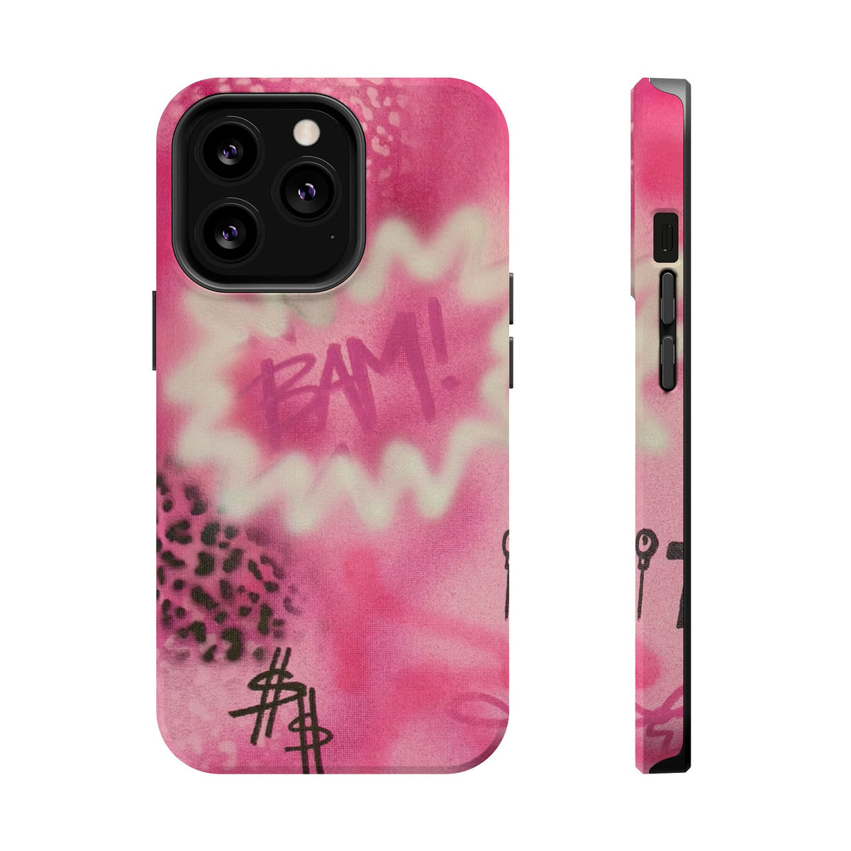 MagSafe "BAM!" airbrush iPhone case