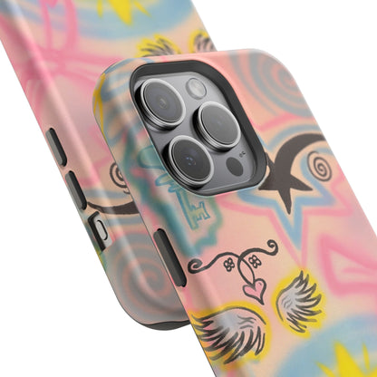 MagSafe "star energy" airbrush iPhone case