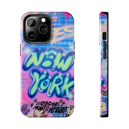 "spending money is my talent" airbrush iPhone case