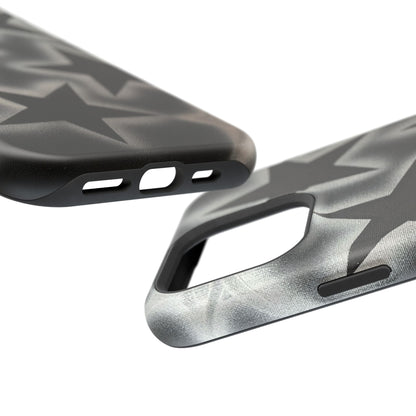 MagSafe "chrome stars" airbrush iPhone case