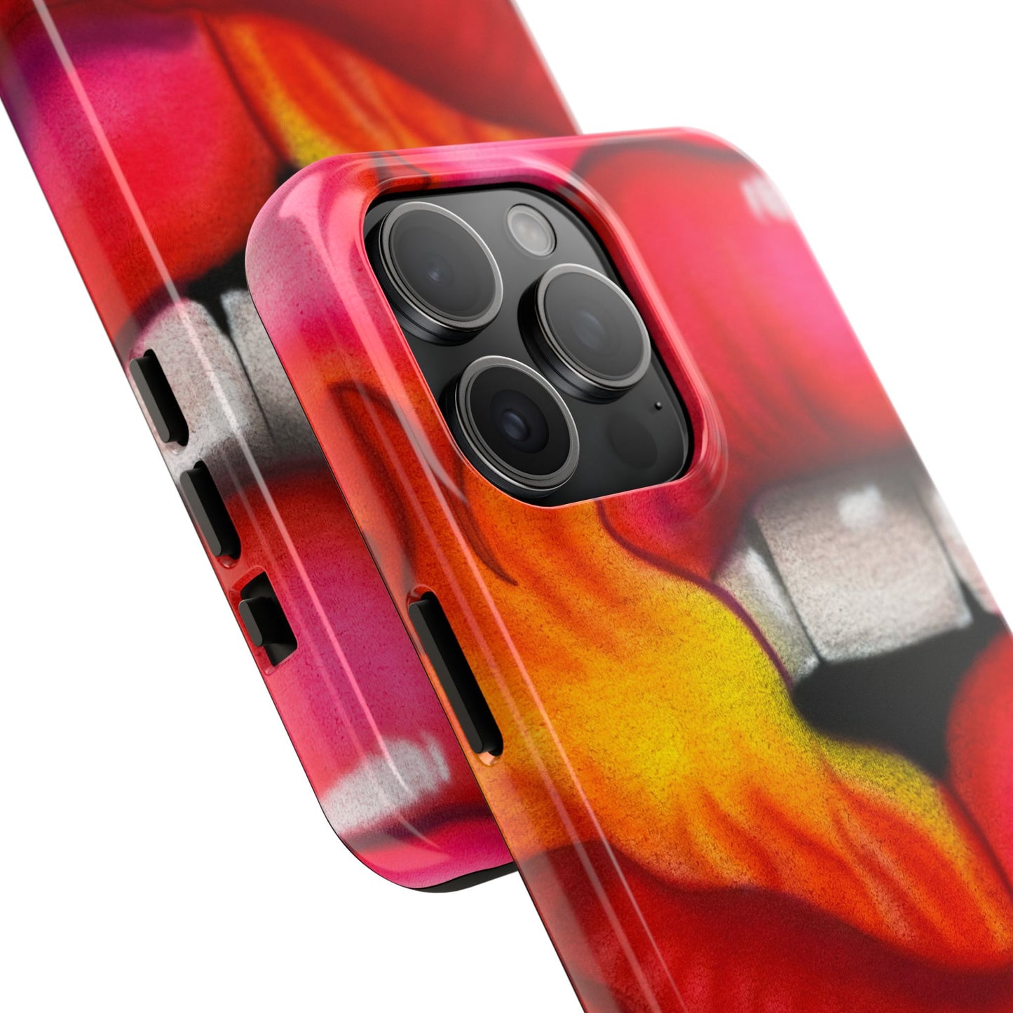 "flaming lips pt. 2" airbrush iPhone case