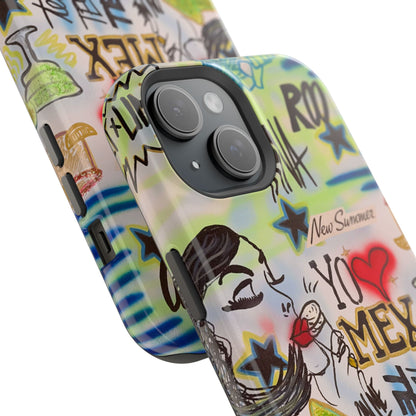 MagSafe "salted lime" airbrush iPhone case