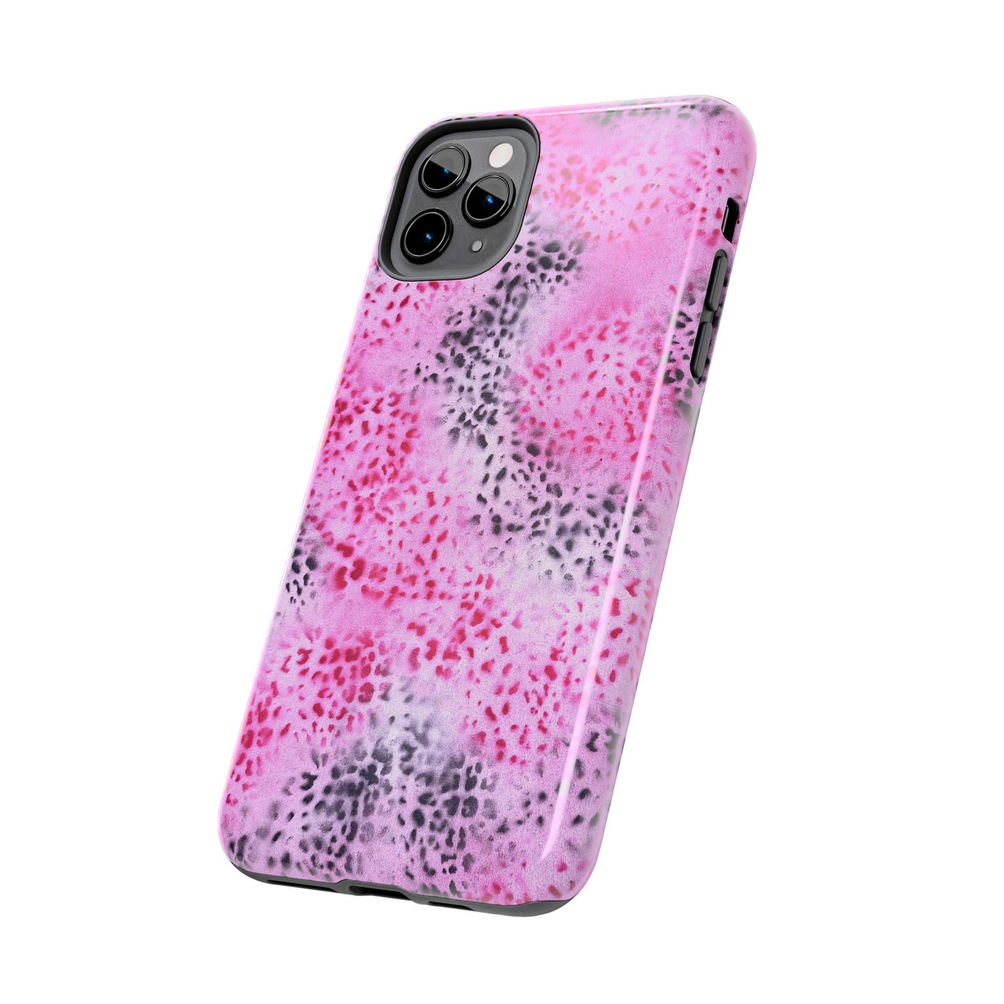 "pink cheetah pt. 2" airbrush iPhone case