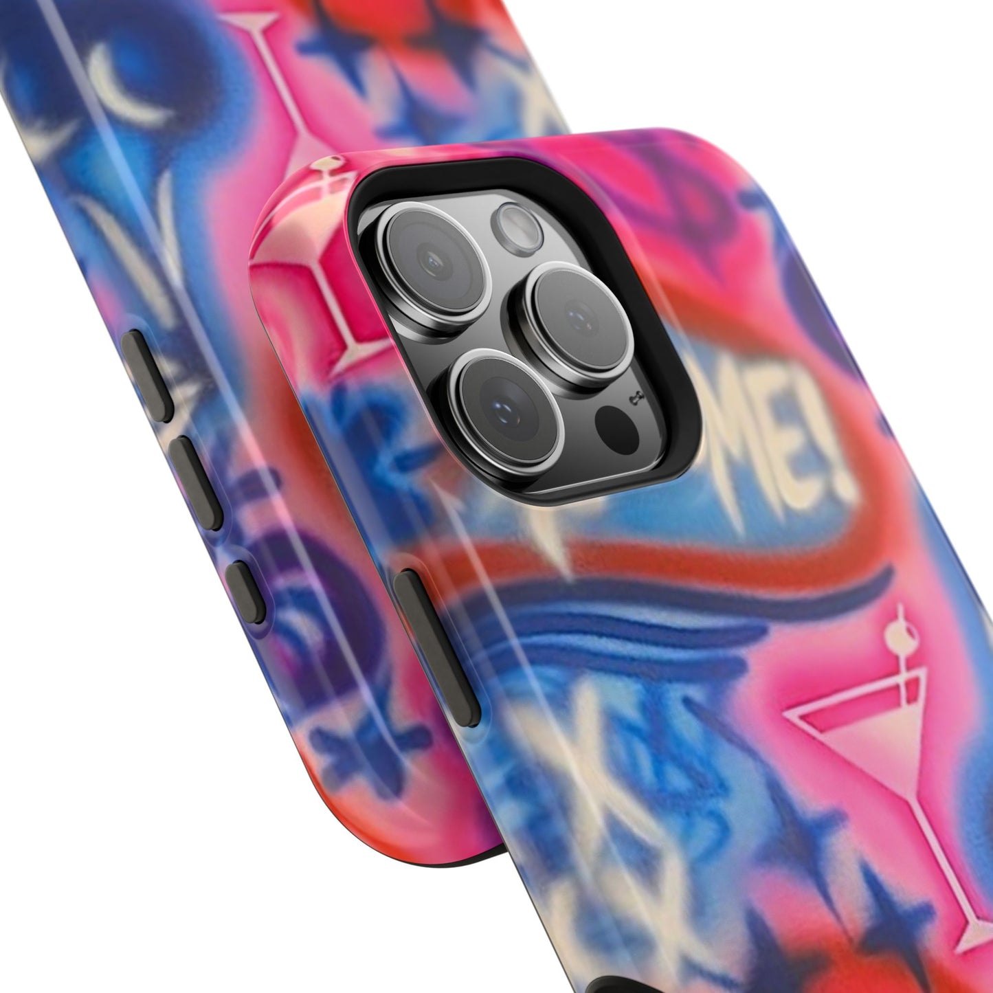 MagSafe "kiss me pt. 2" Airbrush iPhone Hülle