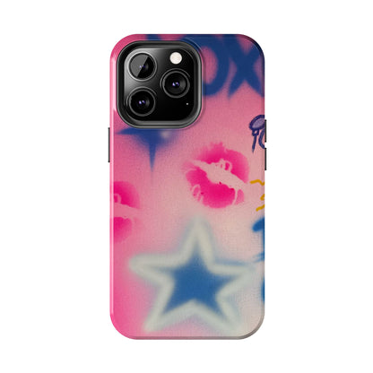 "star symbol" airbrush iPhone case
