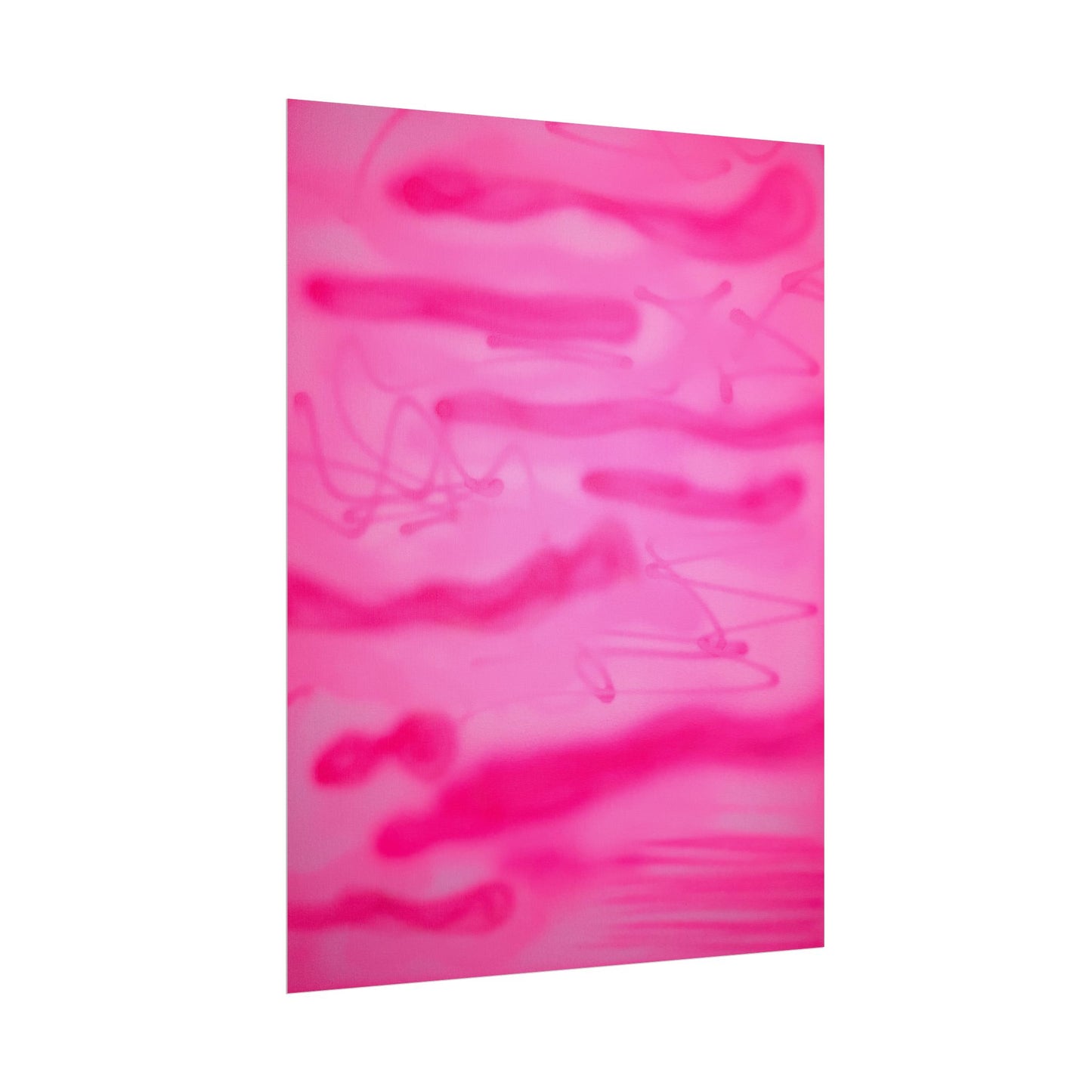 "pink camo" airbrush rolled print