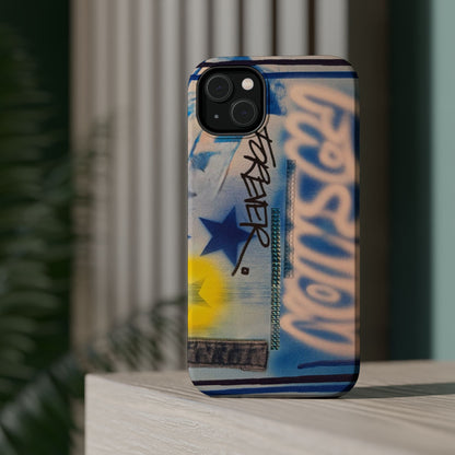 MagSafe "fashion forever" airbrush iPhone case