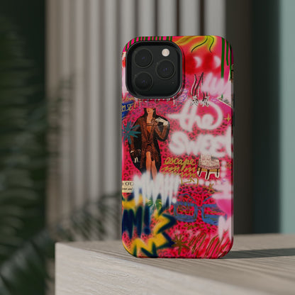 MagSafe "Sweet Escape" Airbrush iPhone Hülle