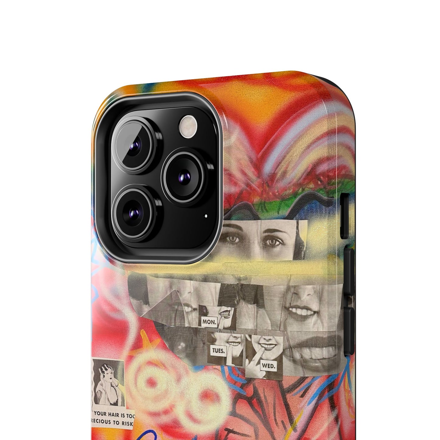 "get busy!" airbrush iPhone case